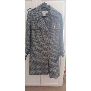 DIOR/GALLIANO 2000 ULTRA RARE.  DIORISSIMA TRENCH COAT.